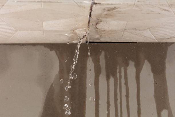 Professional Flood Damage Cleanup technician working in Overton, TX